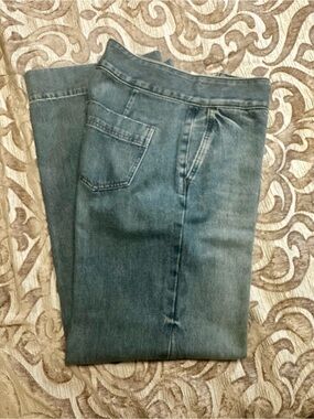 Express Mid Wash Blue Denim Jean Trousers.